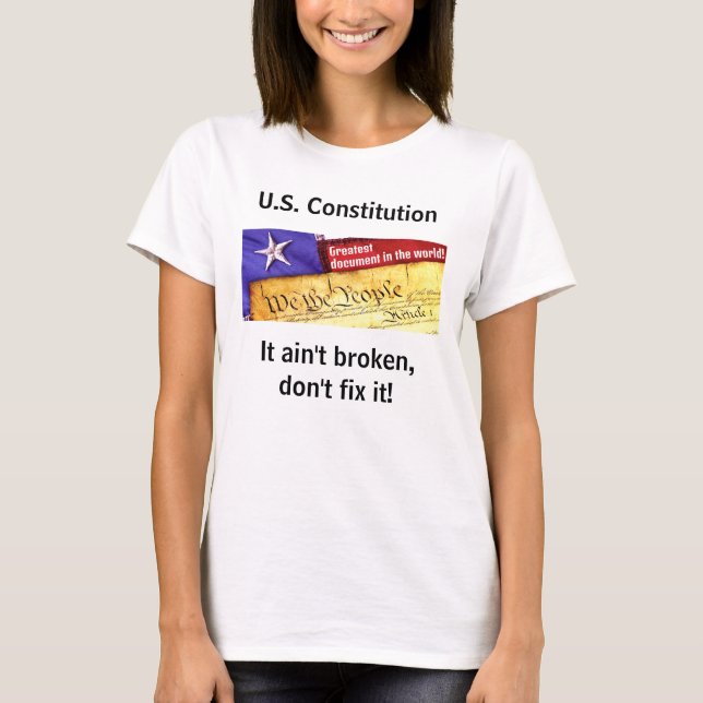 Camiseta ligera de la Constitución de Estados Unid (Anverso)