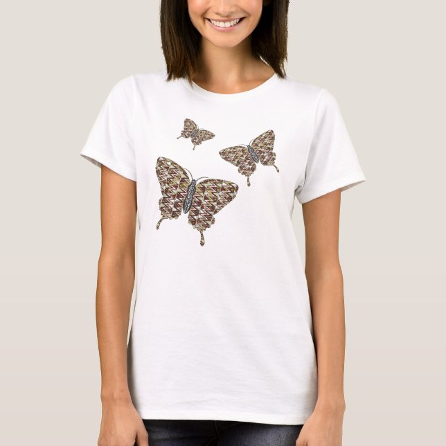 Camiseta ligera de mujer African Swallowtail (Anverso)
