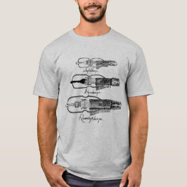 Camiseta ligera de Nyckelharpa de los hombres