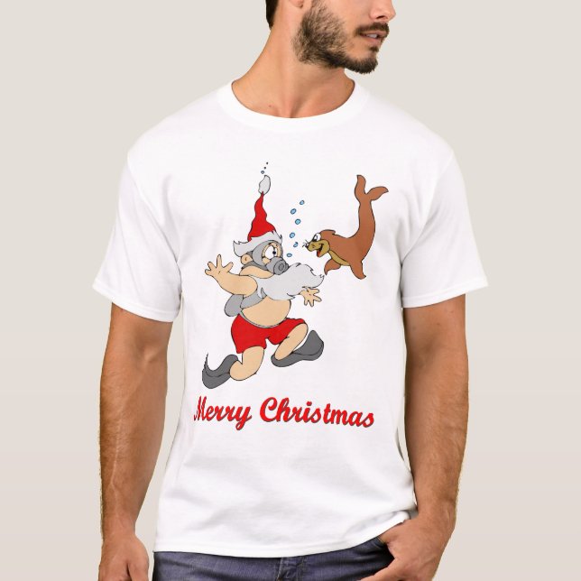 Camiseta ligera de Santa del equipo de (Anverso)