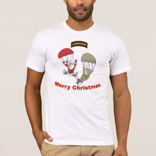 Camiseta ligera de Santa II aerotransportado