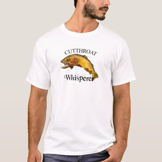 Camiseta ligera de truco de garganta (Anverso)