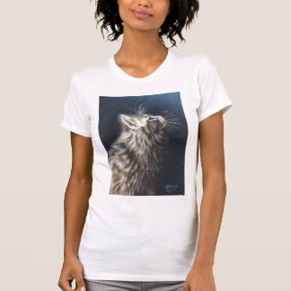Camiseta ligera del gato de Coon de Maine del