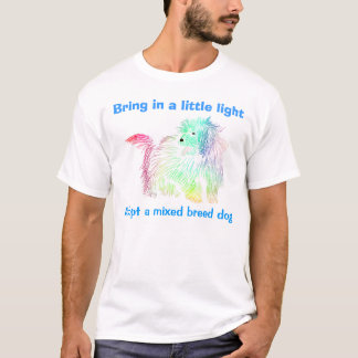 Camiseta ligera del perro