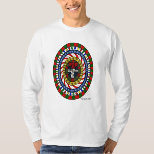 Camiseta Ligera Navideña Juguetona para Hombres