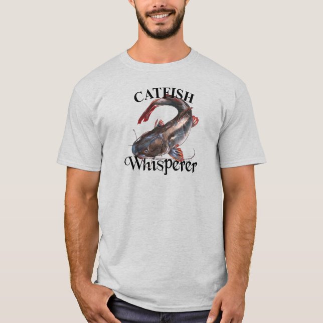 Camiseta ligera para el susurro de pescado (Anverso)