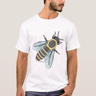Camiseta ligera para hombre de abeja melífera (bla