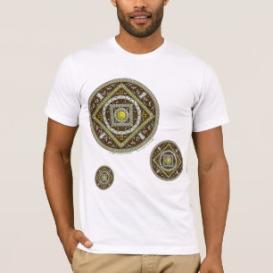 Camiseta ligera para hombre Gemini Mandala