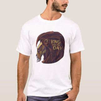 Camiseta ligera para hombre 'Rey por un día'