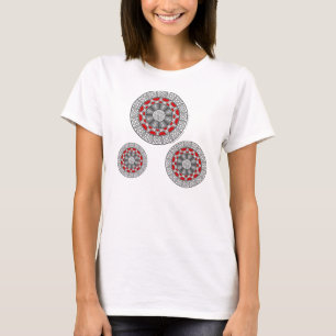 Camiseta ligera para mujer Azteca se encuentra con