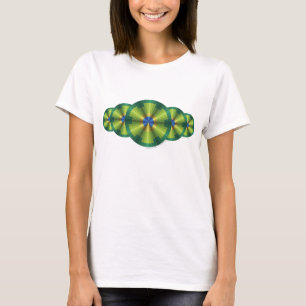 Camiseta Ligera para Mujer Ilusión de Pavo Real