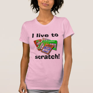 Camiseta ligera Scratch-Off de lotería