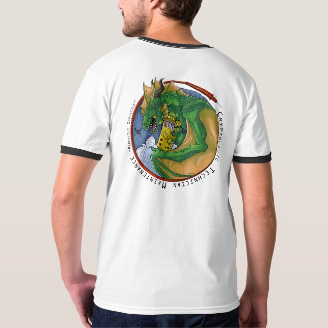 Camiseta ligera unilateral de la "moneda" del CTM (Reverso)