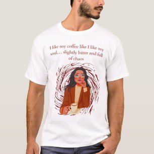 Camiseta Ligeramente amargo y lleno de caos 