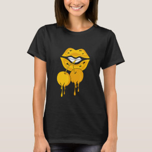 Camiseta Ligeros lúcidos Rasgo Deslizante Coincidencia 1 Po