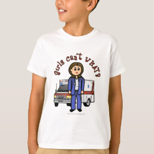 Camiseta Light EMT Paramedic Girl