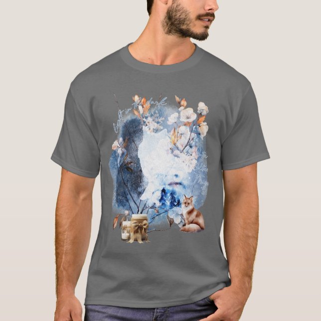 Camiseta Light In The Dark Winter Solstice Magic (Anverso)