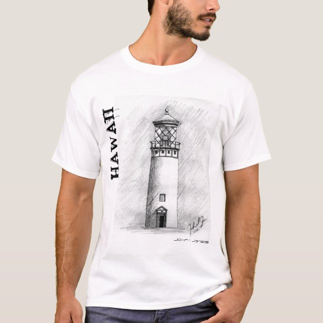 Camiseta LighthoouseDarkHighRes.0001, HAWAII, Juan I. Jones (Anverso)