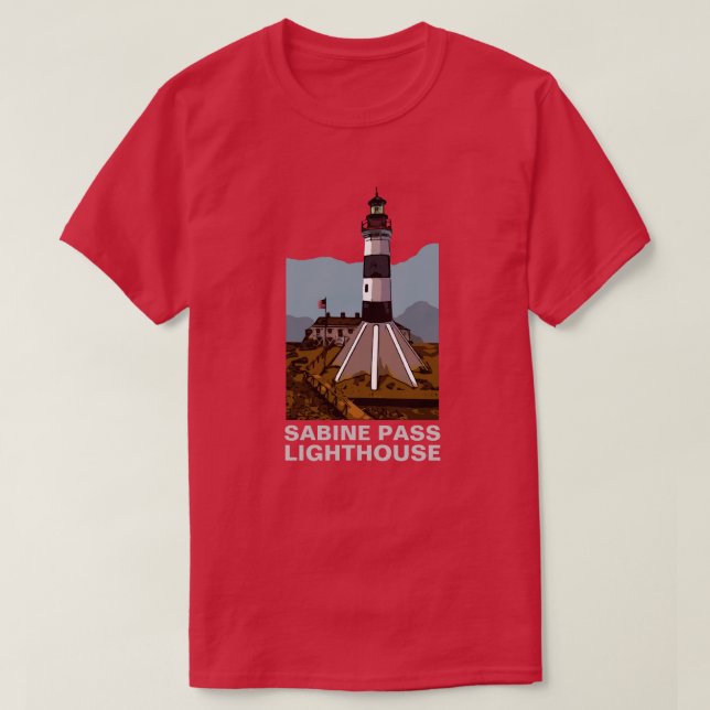 CAMISETA LIGHTHOUSE DE PASO DE SABINA (Diseño del anverso)