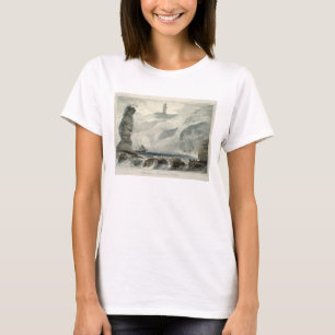 Camiseta Lighthouse on Flamborough Head, from Volume VI of