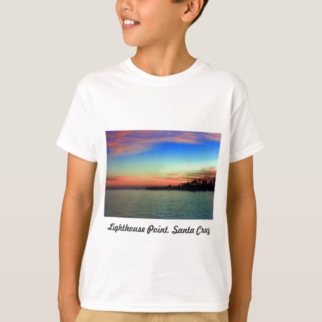 Camiseta Lighthouse Point, Santa Cruz, CA (Anverso)