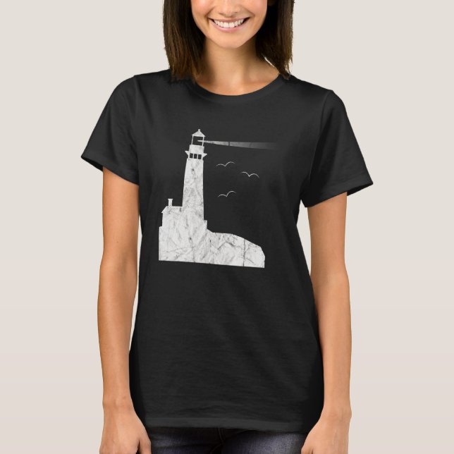 Camiseta Lighthouse Watchtower Beacon Leading Light Lightho (Anverso)