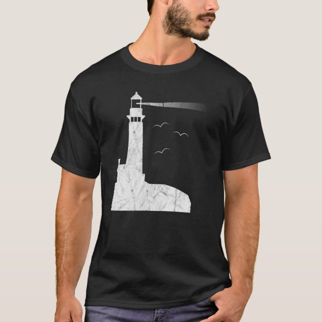 Camiseta Lighthouse Watchtower Beacon Leading Light Lightho (Anverso)