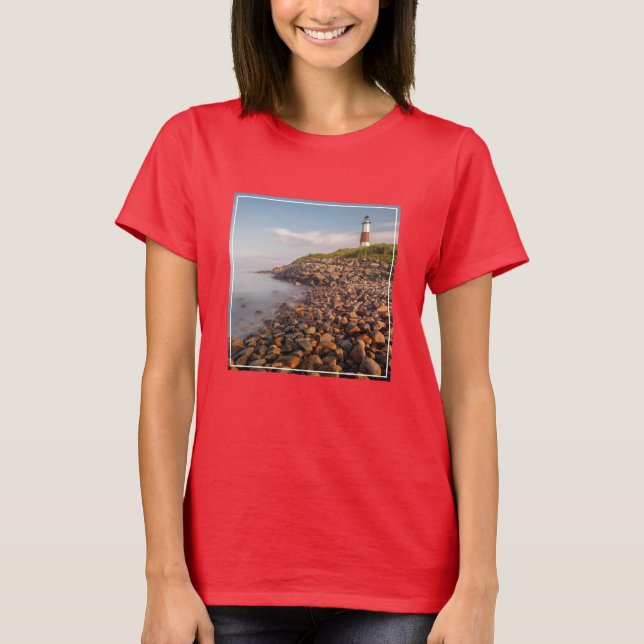 Camiseta Lighthouses | Montauk Point Long Island (Anverso)