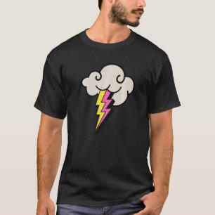 Camiseta Lightning Lightning Retro Electricidad Storm・