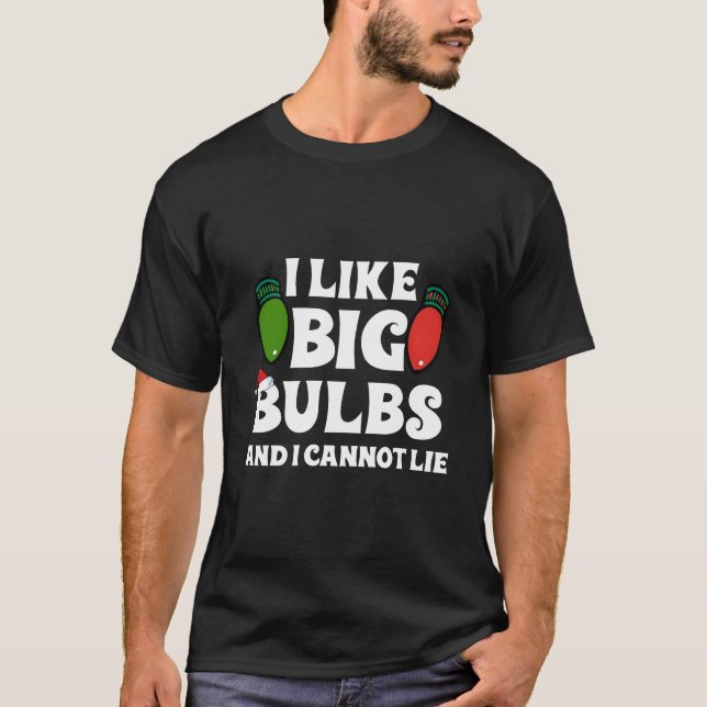 Camiseta Lights I Like Big Bulbs Family (Anverso)