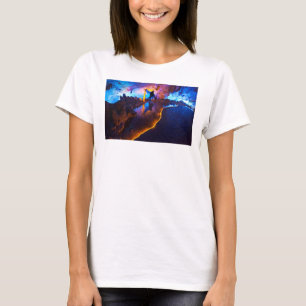 Camiseta Lights in Reed Flute Cave, China
