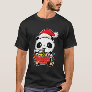 Camiseta Lights Panda Wearing Kawaii Panda