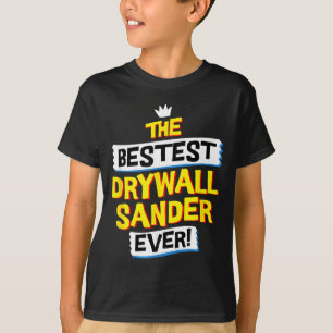 Camiseta lijadora de drywall trabajo ocupación divertido sa