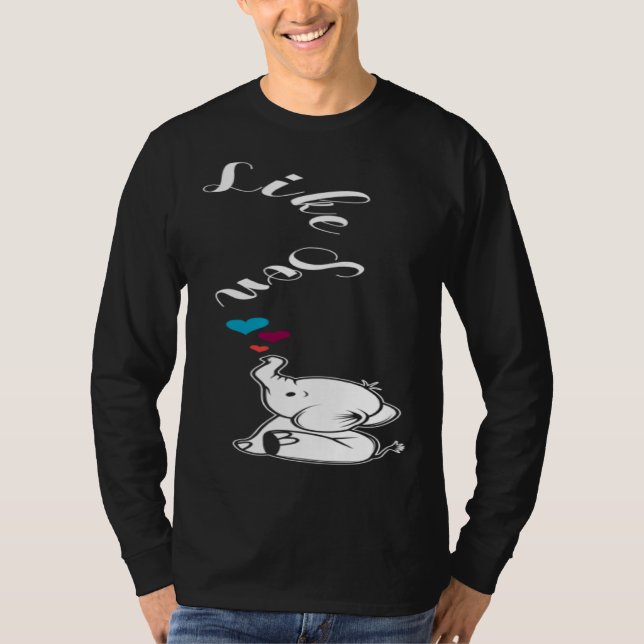 Camiseta Like son Loving Father (Anverso)