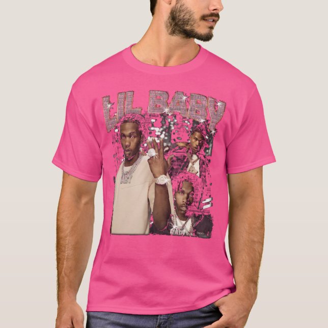 Camiseta Lil Baby Retro Bootleg (Anverso)