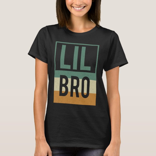 Camiseta Lil Big Bro  Hermano Menor (Anverso)