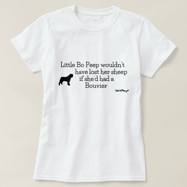 Camiseta Lil BO mira furtivamente y Bouvier (Diseño del anverso)