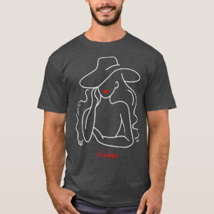 Camiseta Lil Bougie Funny Women Apparsu Noche Divertida par