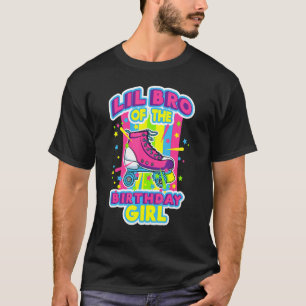 Camiseta Lil Bro Del Patinaje De Patinaje Sobre Patines De