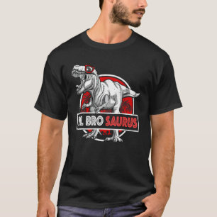 Camiseta Lil Brosaurus T-Rex Matching Funny Lil Bro Saurus