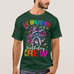 Camiseta Lil Brother Birthday Crew Planetas Espaciales Astr<br><div class="desc">Hermano Lil Nacimiento Tripulación Astronauta Planetas Espaciales Camiseta.</div>