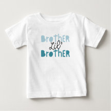 Camiseta Lil' Brother Tee. Compañera de Big Brothe