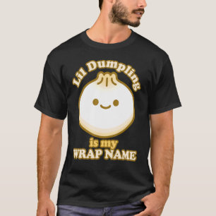 Camiseta Lil Dumpling Chino asiático Dim Sum Chiste aliment