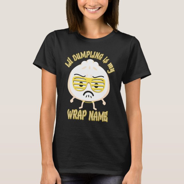 Camiseta Lil Dumpling Chiste chino chino chino Dim Sum (Anverso)