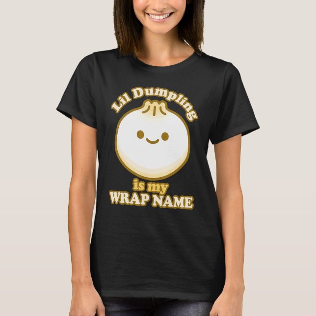 Camiseta Lil Dumpling Chiste chino chino chino Dim Sum (Anverso)
