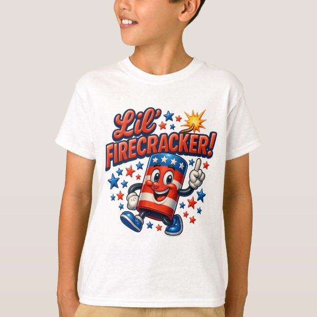 Camiseta  Lil’ Firecracker Frenzy (Anverso)