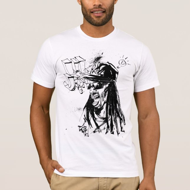 Camiseta Lil Jon "colaboración de Jim Mahfood y Lil Jon " (Anverso)