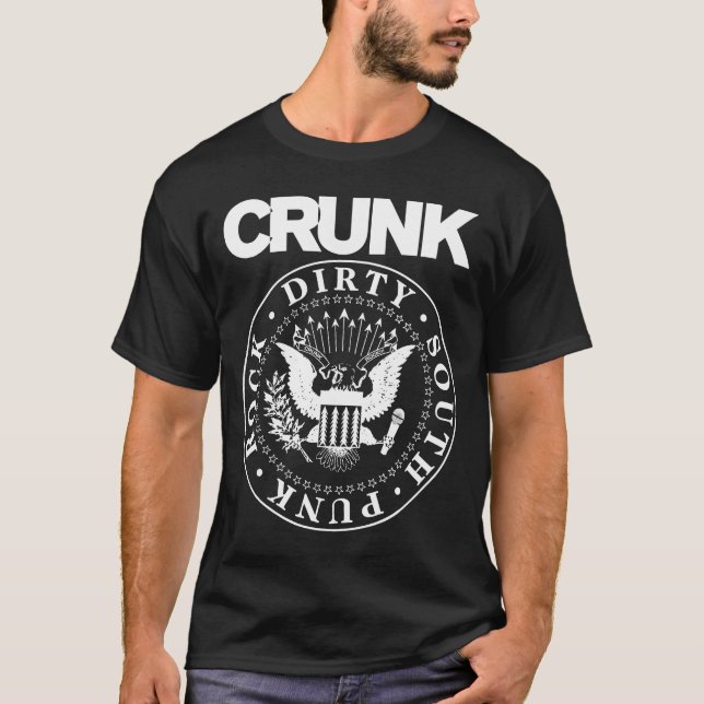 Camiseta Lil Jon "Crunk no es" negro muerto (Anverso)