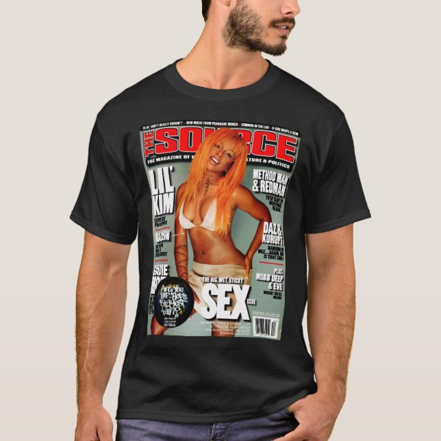 Camiseta Lil Kim Cover Classic T-Shirt (Anverso)