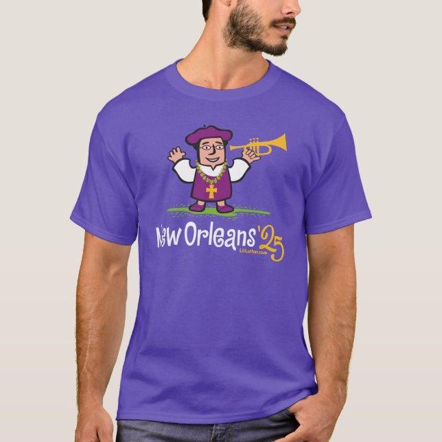 Camiseta Lil' Luther New Orleans (Anverso)